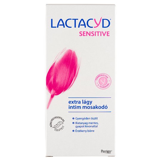 Lactacyd Sensitive extra lágy intim mosakodó 200 ml