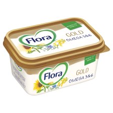 Flora Gold Omega 3&6 Reduced Fat Margarine 400 g