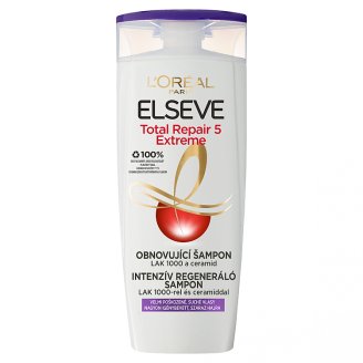 L'Oréal Paris Elseve Total Repair Extreme újjáépítő sampon száraz, sérült hajra 250 ml
