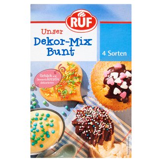 RUF színes dekor gyöngy 160 g