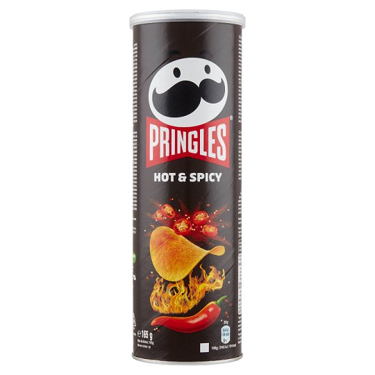 Pringles Hot & Spicy csípős ízesítésű snack 165 g