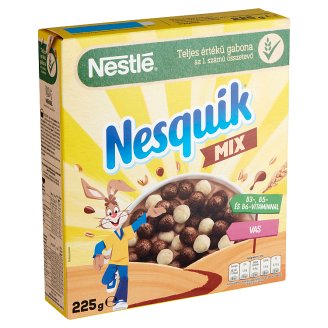 Nestlé Nesquik Duo kakaós és vaníliaízű gabonapehely 225 g