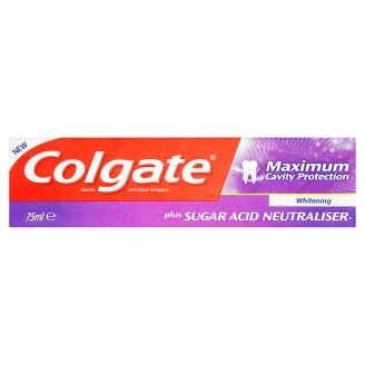 Colgate Maximum Cavity Protection Whitening fogkrém 75 ml