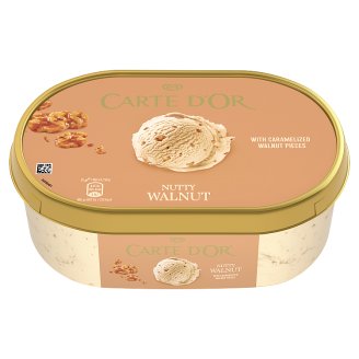 Carte D'Or dióízű jégkrém karamellizált dió darabokkal 1000 ml