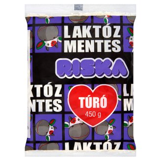 Riska laktózmentes, félzsíros tehéntúró 450 g