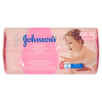 Johnson's Gentle All Over baba törlőkendő 112 db