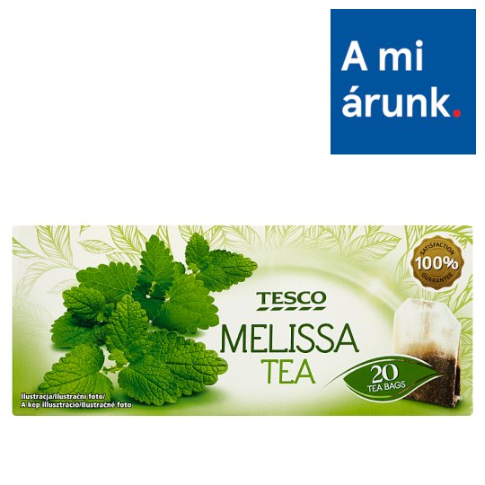 Tesco citromfűlevél filteres tea 20 filter 40 g