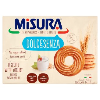 Misura joghurtos keksz édesítőszerrel 400 g