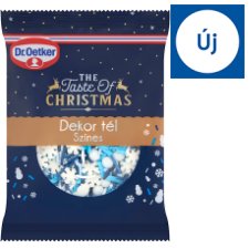 Dr. Oetker The Taste of Christmas Dekor Tél színes cukor keverék 20 g