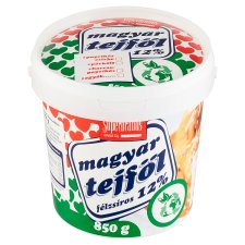 Magyar Tejföl 12%-os félzsíros tejföl 850 g