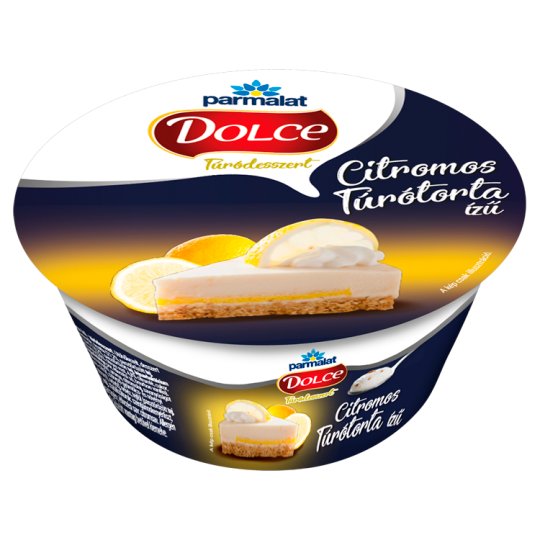 Parmalat Dolce Lemon-Cottage Cheese Cake Flavoured Cottage Cheese Dessert 100 g