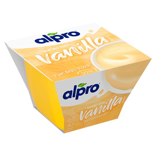 ALPRO Vanilla Flavour Plant-Based Soya Dessert 125 g
