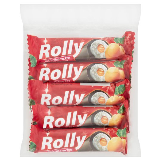 Rolly Apricot Flavoured Chilled Dessert 5 x 30 g