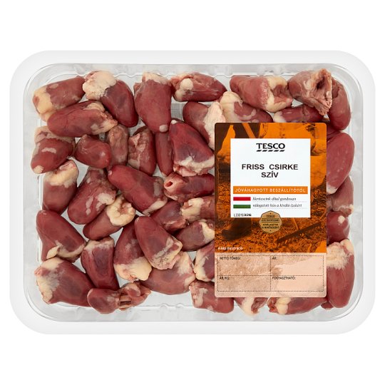 Tesco Fresh Chicken Heart 500 g