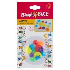 Bimbo Bike dekoráció küllőre 12 db