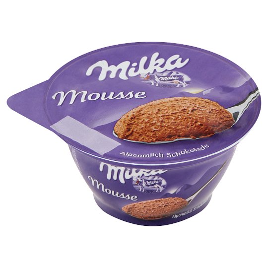 Milka csokoládé mousse mogyoró ízesítéssel 75 g