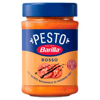 Barilla Pesto Rosso piros pesto szósz paradicsommal, bazsalikomal és modenai balzsamecettel 200 g