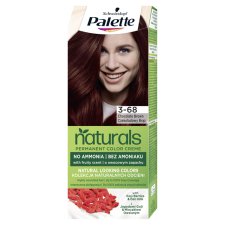 Palette Permanent Naturals Color ápoló krémhajfesték 3-68 (868) csokoládébarna