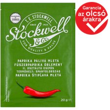 Stockwell & Co. II. osztályú csípős fűszerpaprika őrlemény 20 g