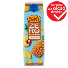 Sió Zero Pineapple Fruit Drink Made with Sweeteners 1 l