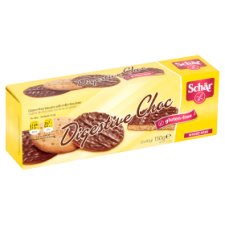Schär Digestive Choc gluténmentes keksz tejcsokoládéval 150 g