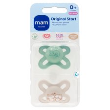 MAM Original Start szilikon cumi 0+ hónap 2 db