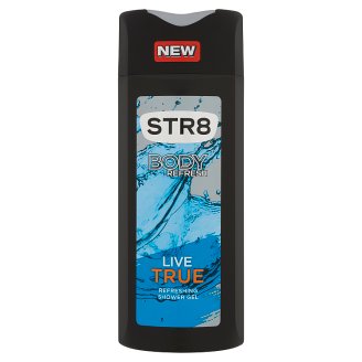 STR8 Live True frissítő tusfürdő 400 ml