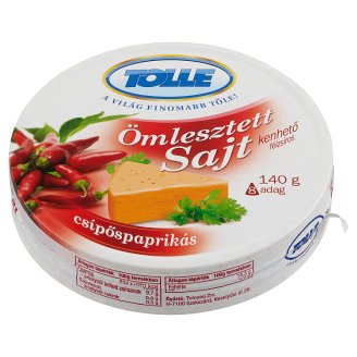 Tolle csípőspaprikás kenhető félzsíros ömlesztett sajt 140 g
