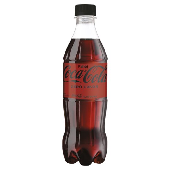 Coca-Cola Zero Cinnamon Energy-Free Cola-Cinnamon Flavoured Soft Drink with Sweeteners 500 ml