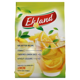 Ekland azonnal oldódó citrom ízű tea-italpor C-vitaminnal 300 g