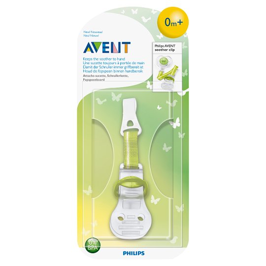 Philips Avent játszócumi csiptető újszülött kortól