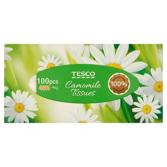 Tesco kamilla papírzsebkendő 4 rétegű 100 db