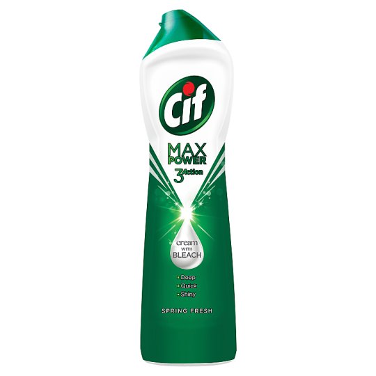 Cif Max Power Spring Fresh Scrubbing Cream 450 Ml Tesco Online Tesco