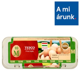 Tesco friss tojás M 10 db