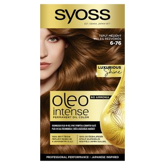Syoss Color Oleo intenzív olaj hajfesték 6-76 meleg rézvörös