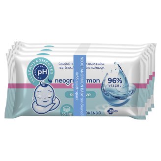 Neogranormon Sensitive törlőkendő érzékeny bőrre 4 x 55 db