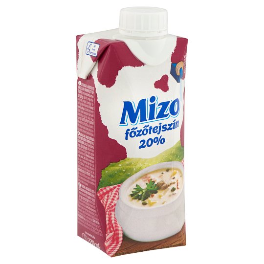 Mizo UHT főzőtejszín 20% 330 ml