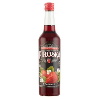 Piroska szamóca gyümölcsszörp bodzalével színezve 0,7 l