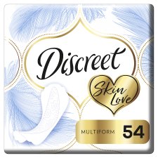 Discreet Breathable Multiform 0% Skin Love Pantyliners x54