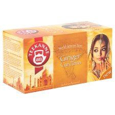 Teekanne World Special Teas Herbal Tea Blend with Ginger and Curcuma 20 Tea Bags 35 g
