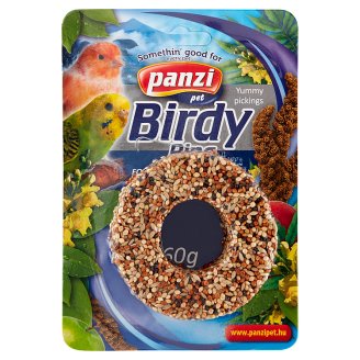 Panzi vitaminos karikák hullámos papagájoknak és kanáriknak 70 g