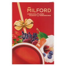 Milford Fruit Tea Selection and Brown Mocha Cane Sugar in Gift Pack 60 Tea Bags 635 g