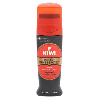 Kiwi Shine & Protect fekete önfényező cipőápolószer 75 ml