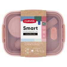 Curver Smart rózsaszín élelmiszertároló 20 x 15 x 9 cm 1,2 l