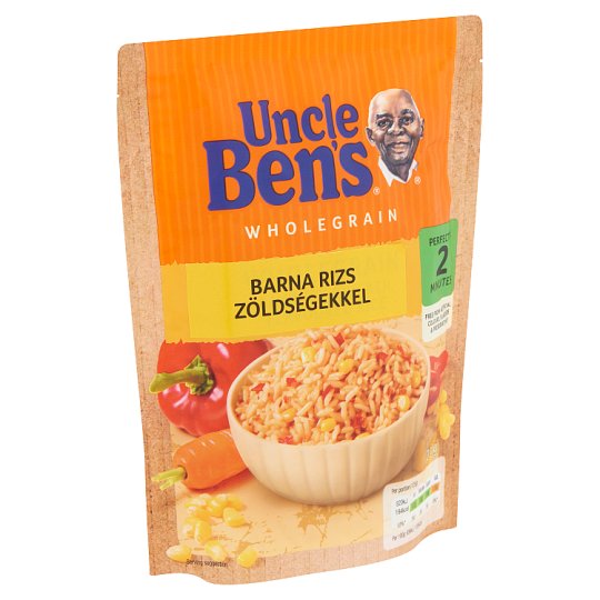 Uncle Ben's barna rizs zöldségekkel 250 g