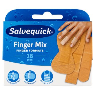 Salvequick Finger Mix ragtapasz 18 db