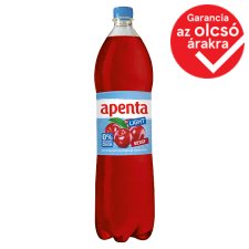 Apenta Light Cherry Soft Drink with Lightly Carbonated Mineral Water with Sweeteners 1,5 l