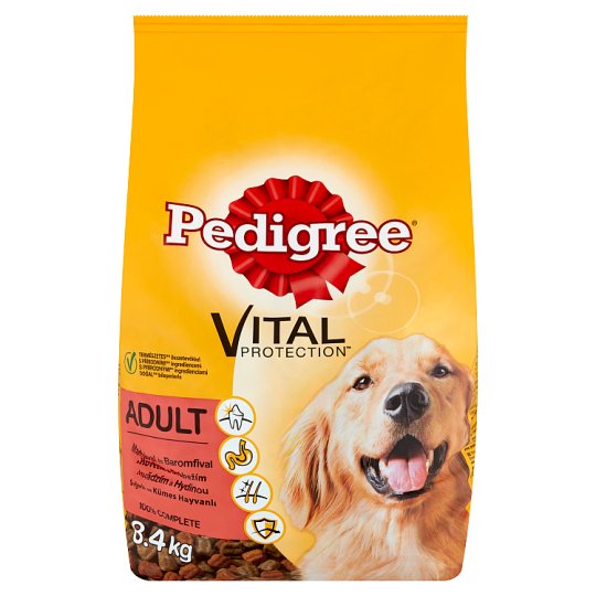 Pedigree Vital Protection teljes értékű eledel felnőtt kutyáknak marha- és baromfihússal 8,4 kg