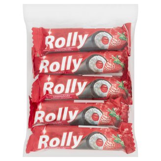 Rolly szamócás hűtött desszert 5 x 30 g