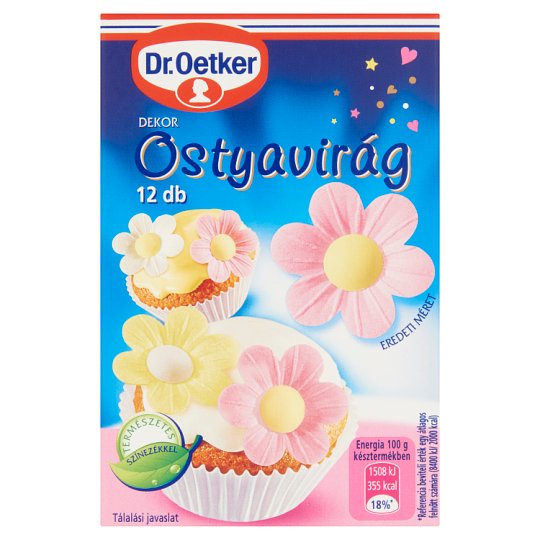Dr. Oetker dekor ostyavirág 12 db